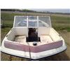 Image 3 : 14' Trihull Vanguard boat ( 3G 10437) 50 hp Mercury engine and shorelandr trailer