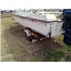 Image 8 : 14' Trihull Vanguard boat ( 3G 10437) 50 hp Mercury engine and shorelandr trailer