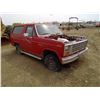 Image 2 : 1981 FORD BRONCO 4WD XLT 1FMDU15F3BLA53605  (no keys)