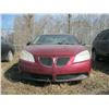 Image 2 : 2005 Pontiac G6 (red) 1G2ZH528254172258 (see description)