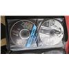 Image 6 : car inverter, GTA V for PS3 and CD case with assorted CDs