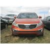 Image 1 : 2012 Kia Sportage (orange) KNDPC3A2XC7176332 *You are responsible to inspect before purchase, no add