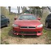 Image 1 : 2009 Mitsubishi Lancer (red) JA3AU26U49U611930 *You are responsible to inspect before purchase, no a