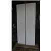 Image 1 : 2 bifold doors - 17"x76.5"