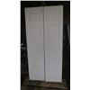 Image 1 : 2 sliding doors - 18"x76.5"