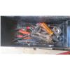 Image 4 : metal toolbox with assorted tools