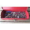 Image 3 : metal toolbox with assorted tools