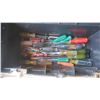 Image 4 : plastic toolbox with assorted tools