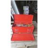 Image 3 : metal toolbox with assorted tools