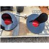 Image 1 : Pair of Railway crossing, signal lights - makes a great yard/driveway light
