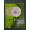 Image 1 : 1971-72 GM Opel GT OEM  Parts Catalogue