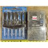 Image 1 : Tuf-E-Nuf Screw driver set – brand new + Maximum Ratcheting Driver and bit set -missing one bit.
