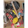 Image 3 : Box of Assorted tools – including small too box