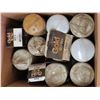 Image 4 : Box of Assorted Vehicle filters: Oil, Air, etc.