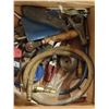 Image 7 : Box of assorted Bike Patching tools, accessories, etc.