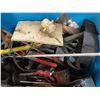 Image 9 : Big Plastic Tub of assorted parts, tools, etc.