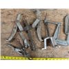Image 3 : Assorted metal clamps