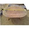 Image 1 : Wooden Patio table