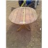 Image 2 : Wooden Patio table