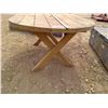 Image 3 : Wooden Patio table