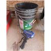 Image 1 : Sand blaster nozzle with bucket of blasting sand