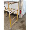 Image 3 : Bakers scaffolding with wheels and walking planks – painter’s scaffolding – 41”x45x21.5”