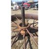 Image 2 : vintage steel wheel - 48"diameter