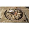 Image 2 : vintage steel wheel - 26" diameter