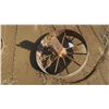 Image 1 : vintage steel wheel - 30" diameter
