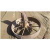 Image 2 : vintage steel wheel - 30" diameter