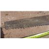 Image 3 : large handsaw with primitive handle - 4ft blade