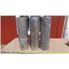 Image 1 : 3 insulated stove pipes - 9" diameter, 30" long
