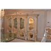 Image 2 : BAROQUE/ROCOCO STYLE CHINA HUTCH (3 SECTIONS) (11" X 92")