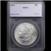 Image 4 : ***Auction Highlight*** 1900-s Morgan Dollar $1 Graded ms63+ BY SEGS (fc)