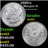 Image 1 : 1889-s Morgan Dollar $1 Grades Select Unc