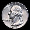 Image 2 : 1941-p Washington Quarter 25c Grades Choice AU/BU Slider