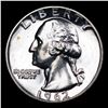 Image 2 : Proof 1962 Washington Quarter 25c Grades GEM++ Proof Cameo