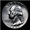 Image 2 : 1957-d Washington Quarter 25c Grades Choice+ Unc