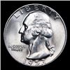 Image 2 : 1953-s Washington Quarter 25c Grades GEM++ Unc