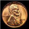 Image 2 : 1939-p Lincoln Cent 1c Grades GEM++ Unc RD