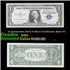 Image 1 : 2x Consecutive 1957A $1 Silver Certificates, Both CU! Grades Brilliant Uncirculated