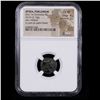 Image 2 : NGC Mysia, Pergamum 2nd-1st Centuries BC AE16 (2.15g) obv Athena rv owl on palm frond Graded Choice 