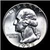 Image 2 : 1956-p Washington Quarter 25c Grades GEM+ Unc