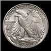 Image 3 : 1942-p Walking Liberty Half Dollar 50c Grades Choice Unc