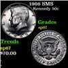 Image 1 : 1966 SMS Kennedy Half Dollar 50c Grades sp67