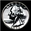 Image 2 : Proof 1962 Washington Quarter 25c Grades GEM++ Proof