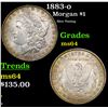 Image 1 : 1883-o Morgan Dollar $1 Grades Choice Unc
