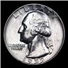 Image 2 : 1955-d Washington Quarter 25c Grades GEM+ Unc
