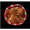 Image 2 : Shotgun Lincoln 1c roll, 1979-d 50 pcs Bank Wrapper.