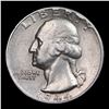 Image 2 : 1944-p Washington Quarter 25c Grades Select AU